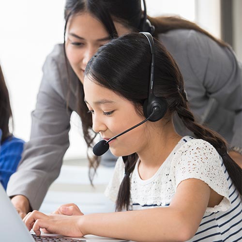 教室で英会話プラン